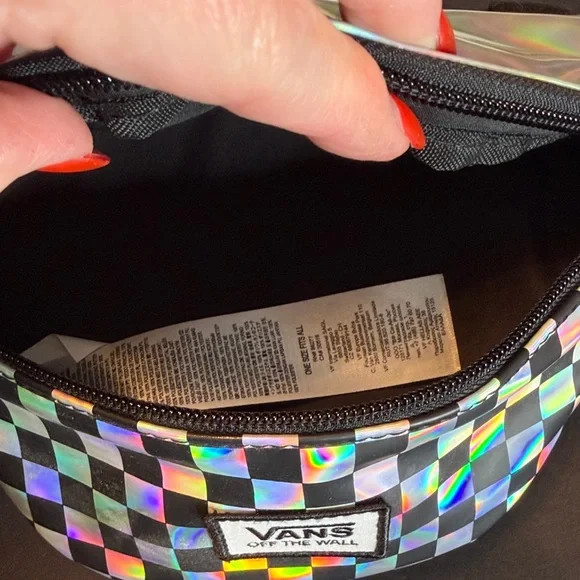 Vans Iridescent Checkered Pouch - Picture 4 of 9